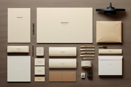 商務(wù)文件與辦公用品VI樣機(jī)效果圖的攝影圖下載指南